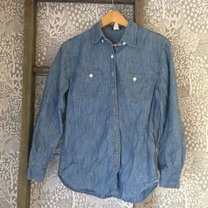 JCrew Chambray Button Down Shirt